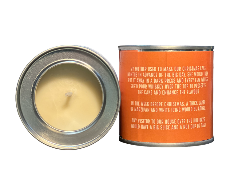 Irish Christmas Cake Candle